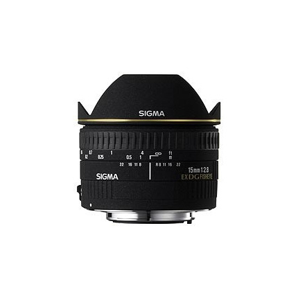 Sigma 15mm f/2.8 EX DG Diagonal Fisheye Lens Canon EF