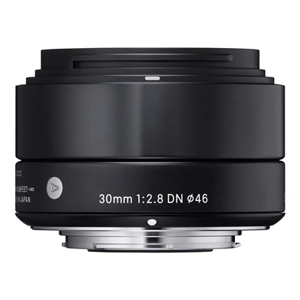 Sigma 30mm lens  f/2.8 DN - Sony E-Mount - Black