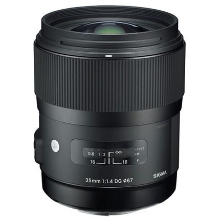 Sigma 35mm f/1.4 DG HSM Art Lens Pentax K
