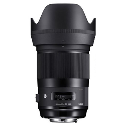 Sigma 40mm Lens  f/1.4 DG HSM Art Canon Mount