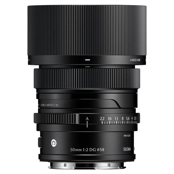 Sigma 50mm f/2 DG Contemporary Lens Black for Sony E