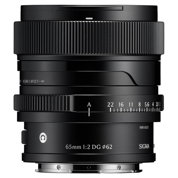 Sigma 65mm f/2 DG Contemporary Lens Black for Sony E