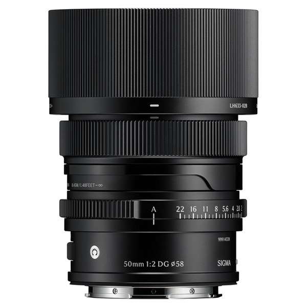 Sigma 50mm f/2 DG Contemporary Lens Black for L Mount