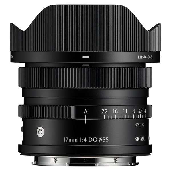 Sigma 17mm f/4 DG Contemporary Lens Black for L Mount