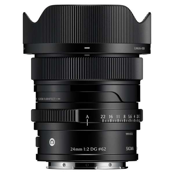 Sigma 24mm f/2 DG Contemporary Lens Black for L Mount