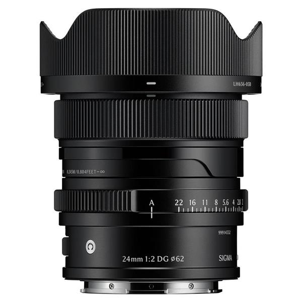 Sigma 24mm f/2 DG Contemporary Lens Black for L Mount Open Box