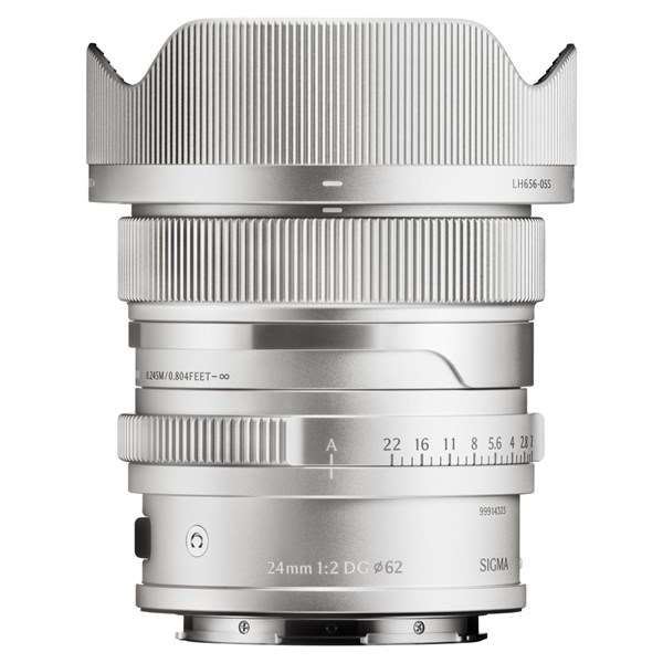 Sigma 24mm f/2 DG Contemporary Lens Silver for L Mount