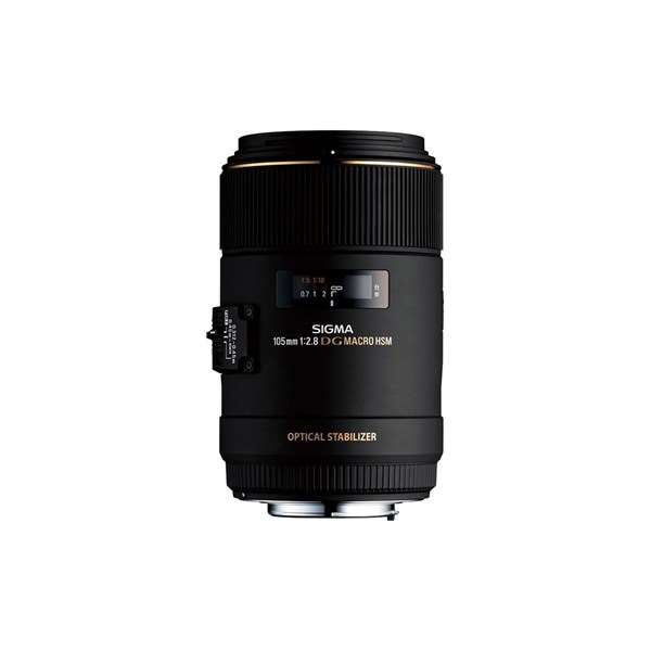 Sigma 105mm f/2.8 EX DG OS HSM Macro Lens Canon EF Ex Demo