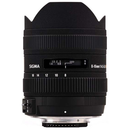 Sigma 8-16mm f/4.5-5.6 DC HSM Lens Nikon F