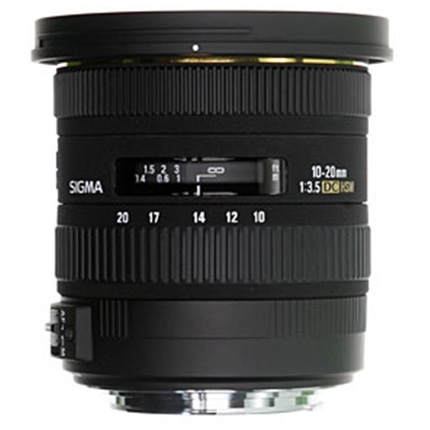 Sigma 10-20mm f/3.5 EX DC HSM Lens Pentax K