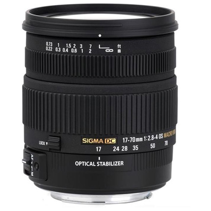 Sigma 17-70mm f/2.8-4 DC Macro OS HSM Contemporary Lens Sigma SA