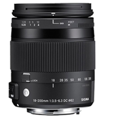 Sigma 18-200mm f/3.5-6.3 DC Macro OS HSM Contemporary Lens Sigma SA