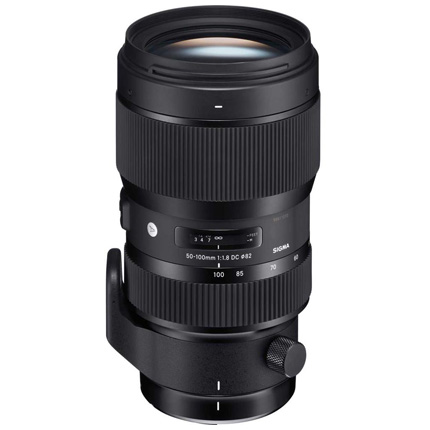 Sigma 50-100mm F1.8 DC HSM Art Lens - Sigma Fit