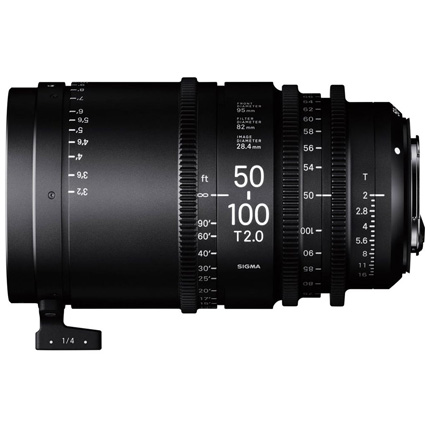 Sigma 50-100mm T2 High Speed Zoom Cine Lens Arri PL