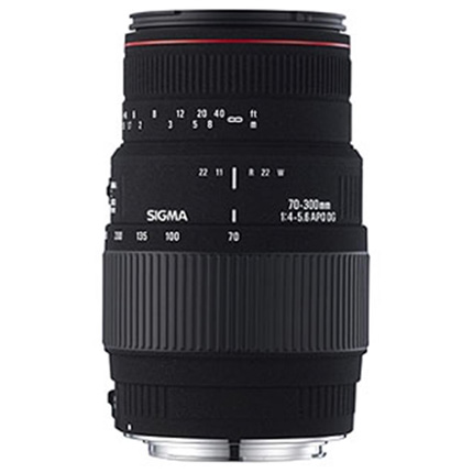 Sigma 70-300mm f/4-5.6 APO DG Macro - Nikon Fit