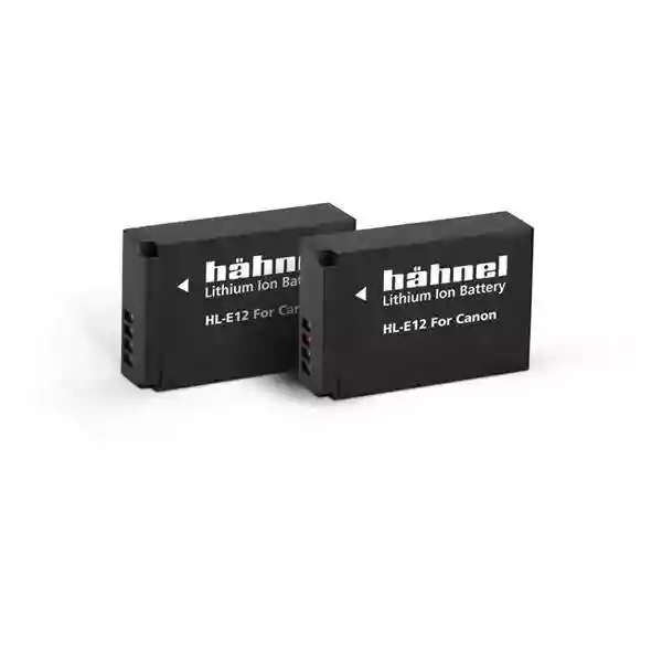 Hahnel HL-E12 Twin Pack Replacement for Canon LP-E12