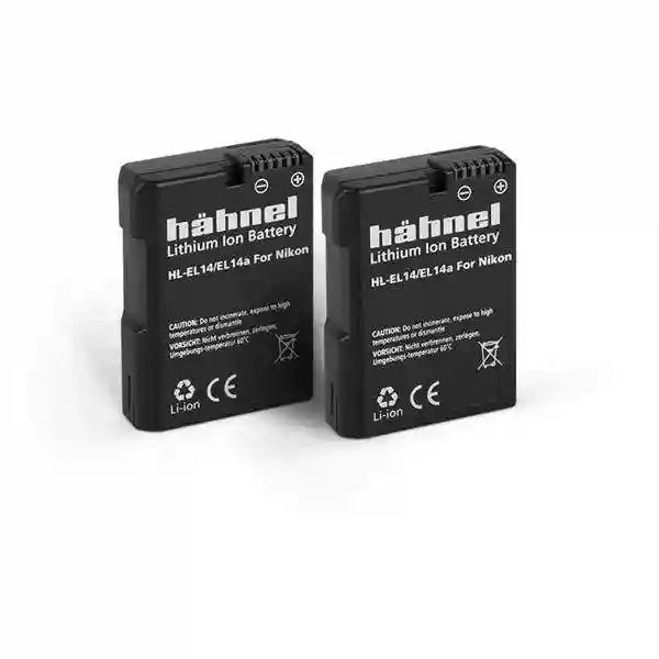 Hahnel HL-EL14/EL14a Twin Pack Replacement for Nikon EN-EL14