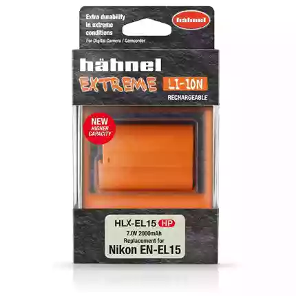 Hahnel Extreme HLX-EL15HP Battery Replacement for EN-EL15