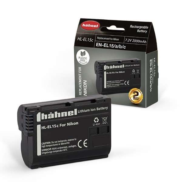 Hahnel HL-EL15 Replacement for Nikon EN-EL15 Battery