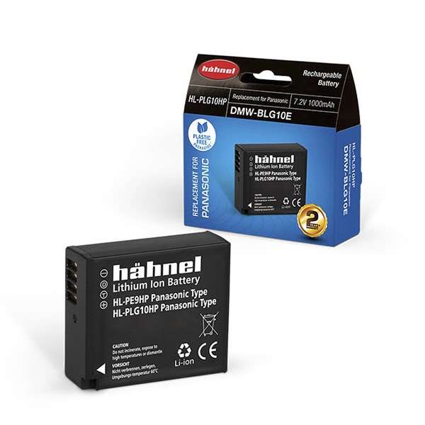 Hahnel HL-PLG10HP Replacement for Panasonic DMW-BLG10E/BLE9 Battery