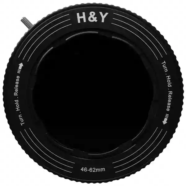 H&Y REVORING 46-62mm Variable Neutral Density ND3-ND1000 and Circular Polariser Filter