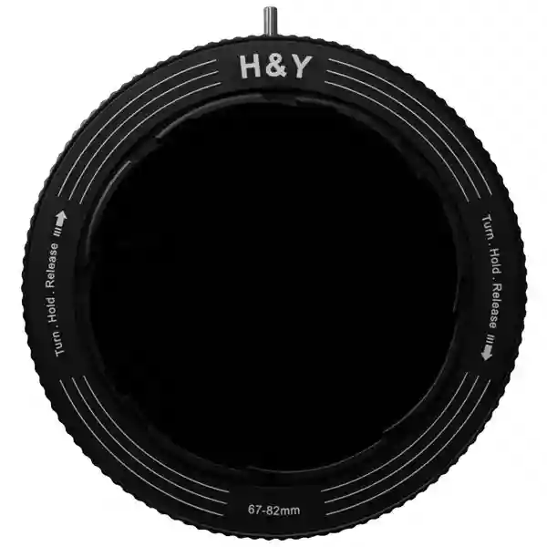 H&Y REVORING 67-82mm Variable Neutral Density ND3-ND1000 and Circular Polariser Filter