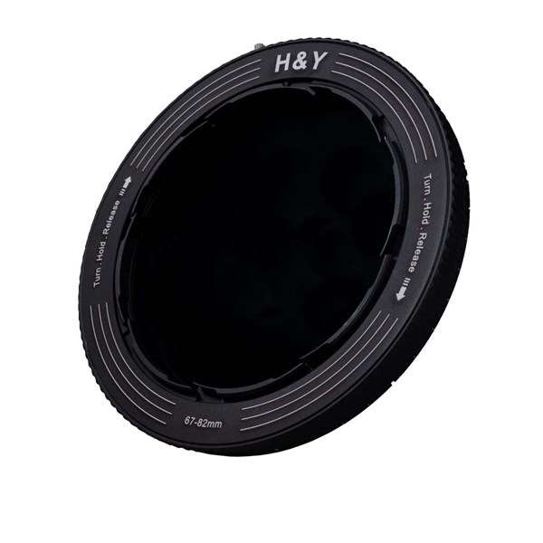 H&Y REVORING Variable ND3-ND1000 and Circular Polariser Filter 82-95mm