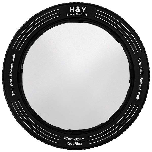 H&Y REVORING Black Mist 1/4 Filter 67-82mm