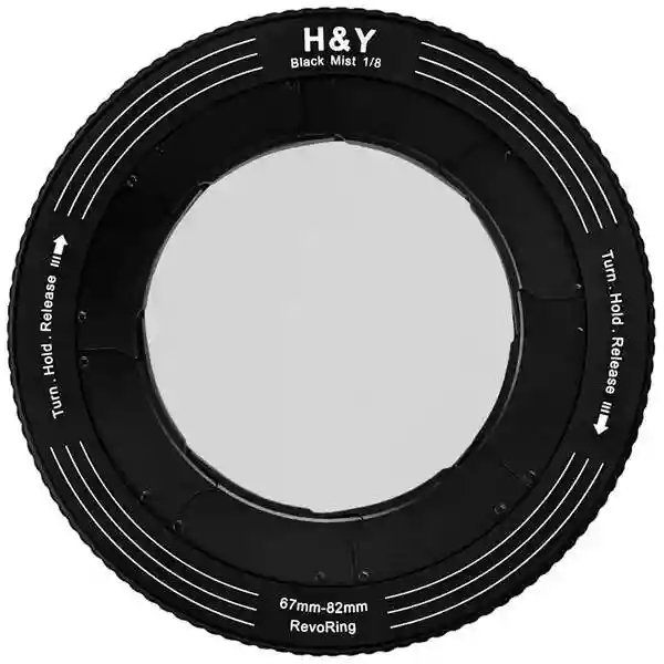 H&Y REVORING Black Mist 1/8 Filter 67-82mm