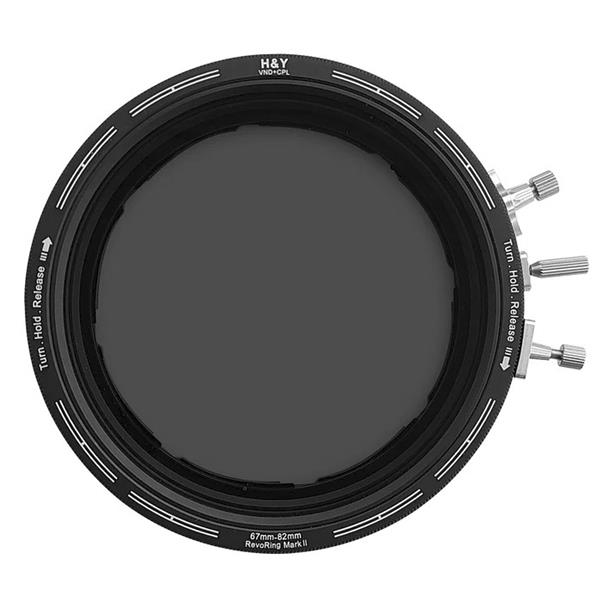 H&Y REVORING Variable ND3-ND1000 & CPL Filter MkII 46-62mm