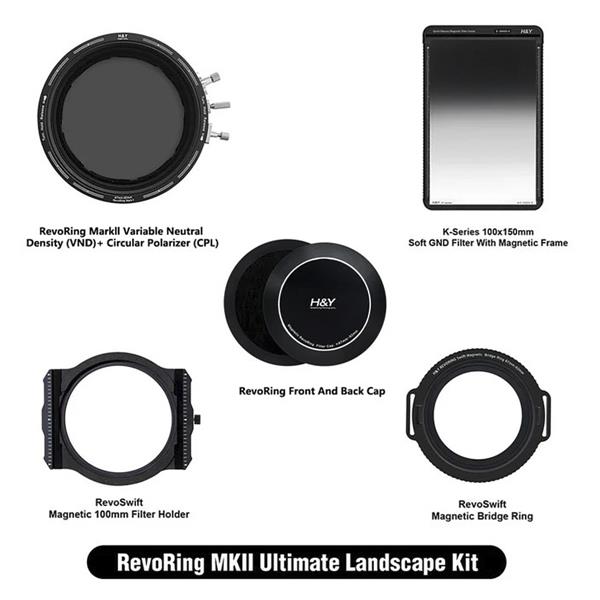 H&Y REVORING MkII Landscape Kit 46-62mm (RNC62-II + RBR-62 + RH100 + KS09)