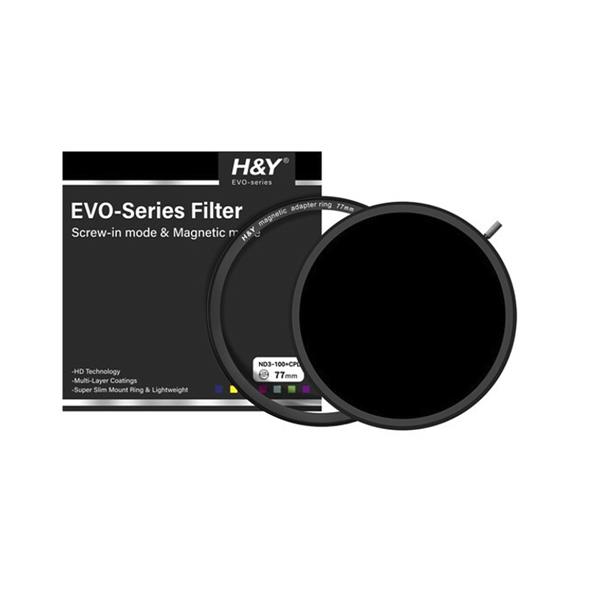 H&Y HD EVO ND3-1000+CPL Filter Kit 49mm