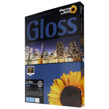 PermaJet Gloss 271gsm Digital Photo Paper (A4