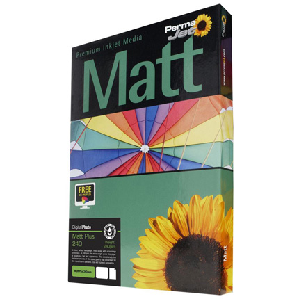 PermaJet Matt Plus 240gsm Digital Photo Paper (A3+