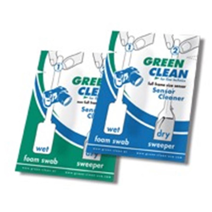 Green Clean Wet & Dry Non Full Frame Wipes 4pc