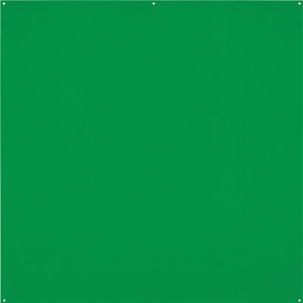Westcott X-Drop Pro Wrinkle-Resistant Backdrop - Chroma-Key Green Screen (8' x 8')
