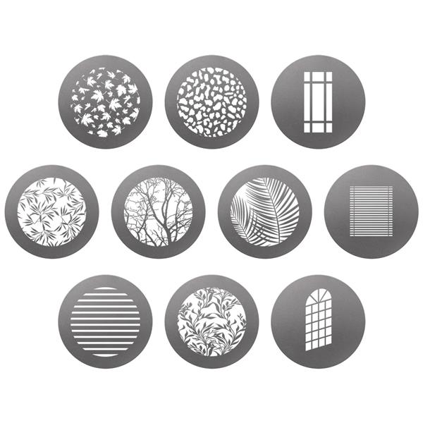Westcott Optical Spot by Lindsay Adler Gobo Pack 2: Environmental (10-pack)