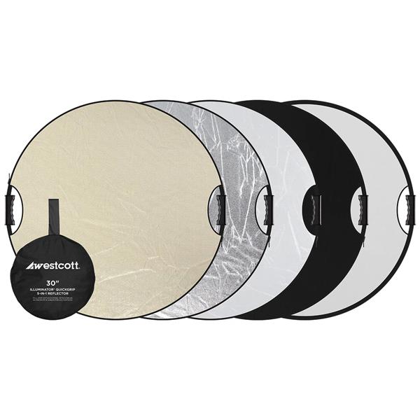 Westcott Illuminator QuickGrip 5-in-1 Reflector (30