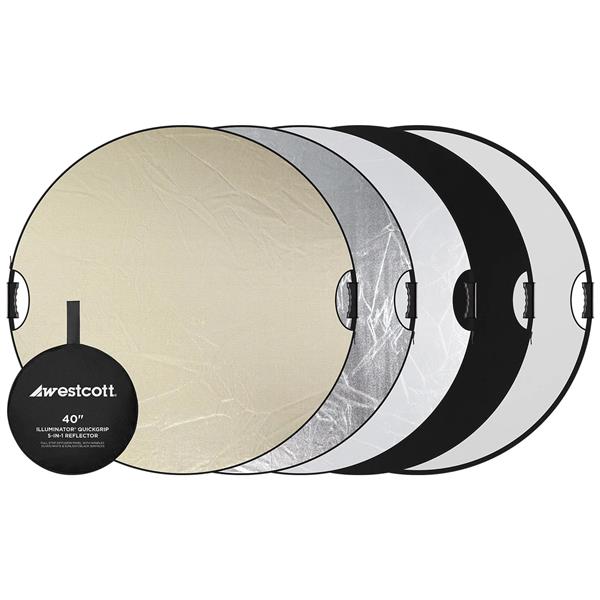 Westcott Illuminator QuickGrip 5-in-1 Reflector (40