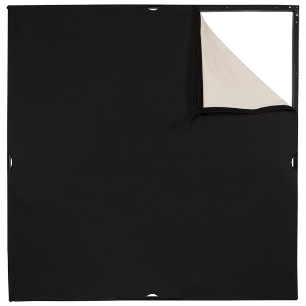 Westcott Scrim Jim Cine Unbleached Muslin/Black Fabric (4' x 4')