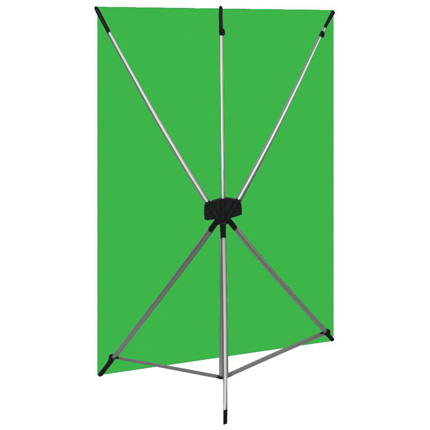 Westcott X-Drop 5' x 7' Green Screen Backdrop Kit (579K)