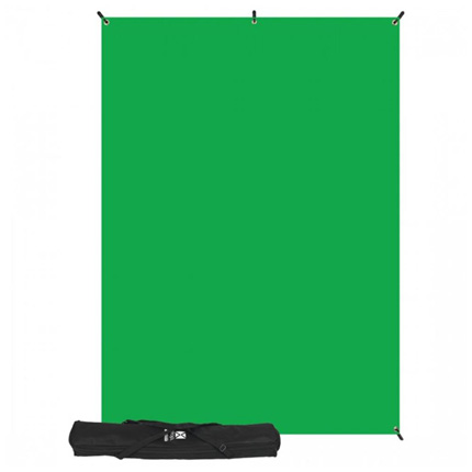 Westcott X-Drop 5' x 7' Wrinkle-Resistant Backdrop (Green Screen) (579)