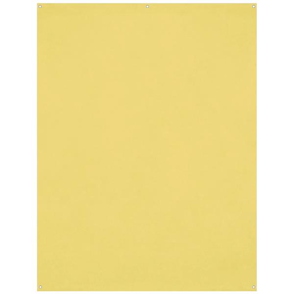 Westcott X-Drop Wrinkle-Resistant Backdrop - Canary Yellow (5' x 7')