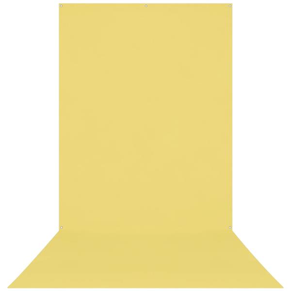 Westcott X-Drop Wrinkle-Resistant Backdrop - Canary Yellow (5' x 12')