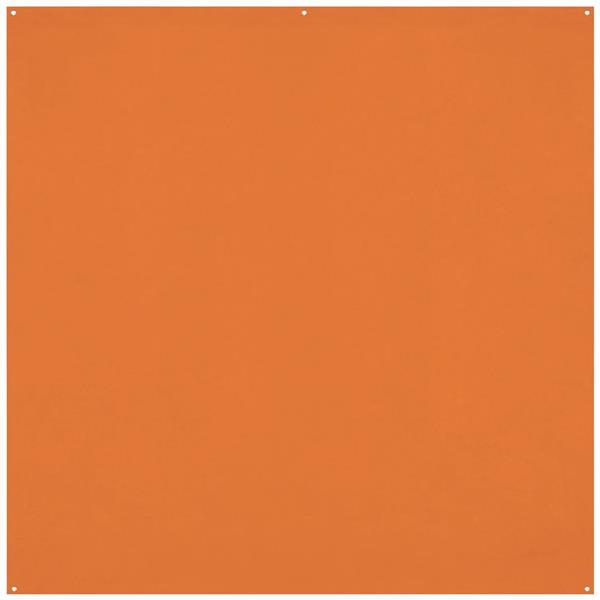 Westcott X-Drop Pro Wrinkle-Resistant Backdrop - Tiger Orange (8' x 8')
