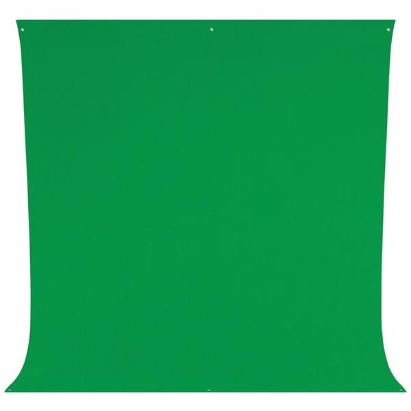 Westcott Wrinkle-Resistant Backdrop - Chroma-Key Green (9' x 10')