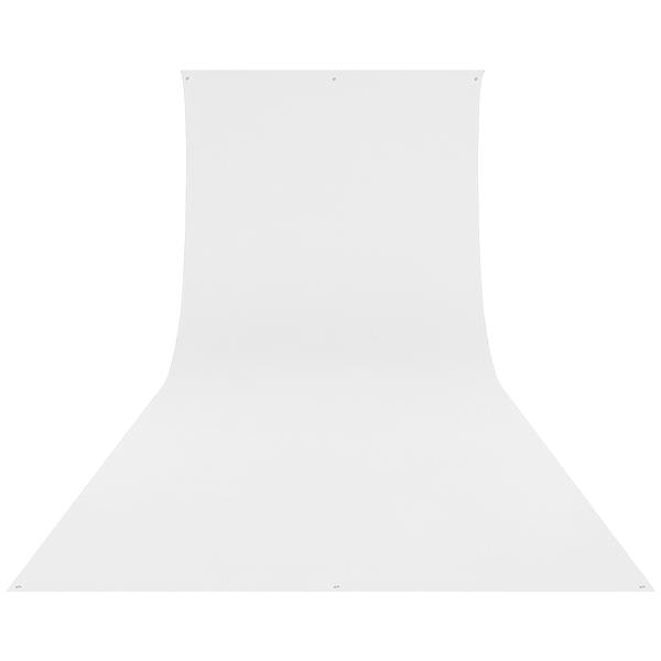 Westcott Wrinkle-Resistant Backdrop - High-Key White (9' x 20')