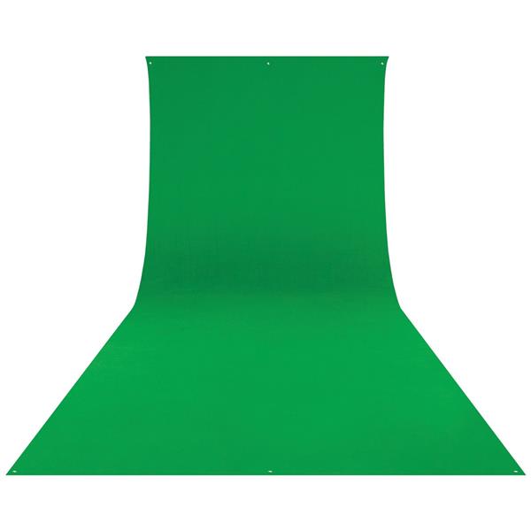 Westcott Wrinkle-Resistant Backdrop - Chroma-Key Green (9' x 20')