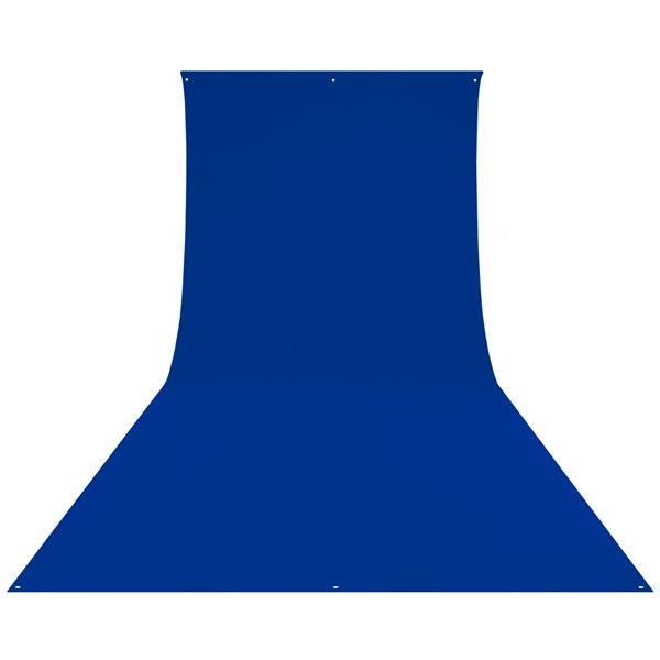 Westcott Wrinkle-Resistant Backdrop - Royal Blue / Chroma-Key Blue (9' x 20')