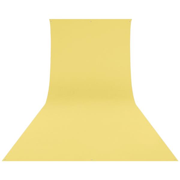 Westcott Wrinkle-Resistant Backdrop - Canary Yellow (9' x 20')